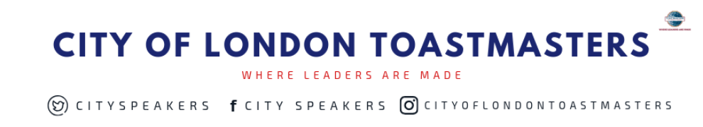 City Of London Toastmasters Become The Public Speaker You